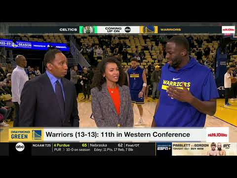 'I'm not concerned by ANYBODY in the West' - Draymond Green | NBA Countdown video clip