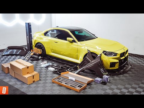 Transforming a 2024 G87 M2: Vorsteiner Widebody Kit & Olens Suspension Makeover