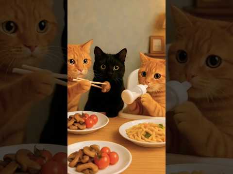 fun time with cats#cat #cats #catlovers #meow #cute #viral #anime #catvideos #shorts#ai #youtube
