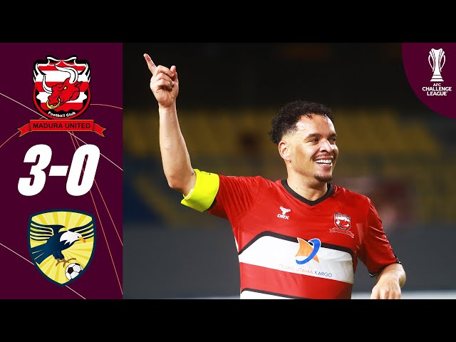 To the semi-finals! | Madura United (IDN) - Tainan City FC (TPE) | Highlights AFC Challenge League™