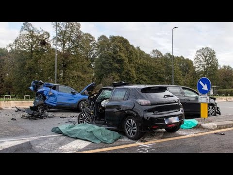 Grave incidente su viale Forlanini a Milano: le immagini dei rilievi della Stradale