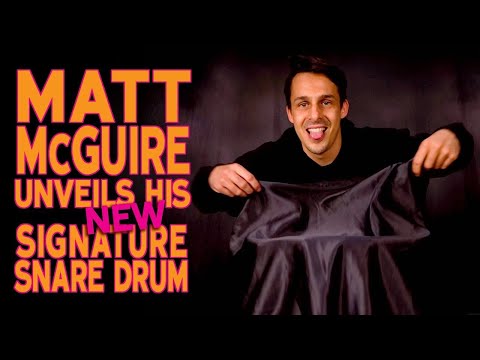 Matt McGuire Unveils His New Signature Snare Drum