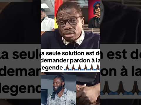 La seule solution est de demander pardon à la legende 🙏🏿🙏🏿🙏🏿🙏🏿🙏🏿🙏🏿