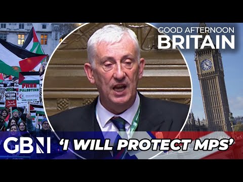 'I will do anything to protect ANYBODY in this chamber' - Lindsay Hoyle hits back