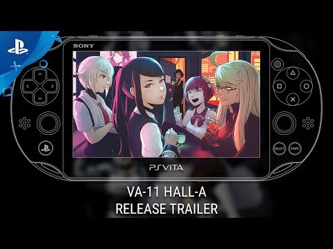 VA-11 HALL-A - Release Trailer | PS VITA