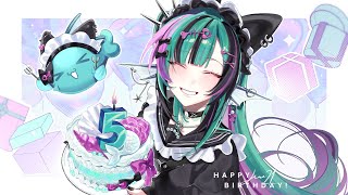 【#Fee5hDay 5th Birthday】It's my 5th birthday omg !! 🎂🎉
