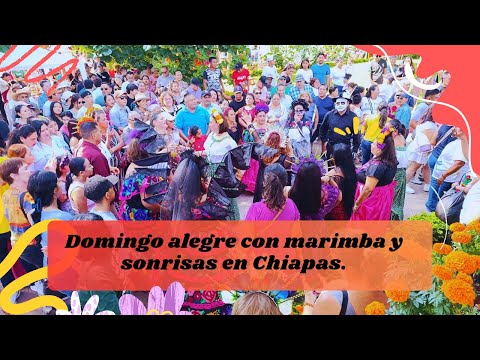 Marimba que alegra corazones en Berriozábal Chiapas, México