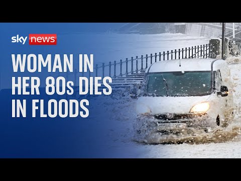 Storm Babet: Woman in her 80s dies in floods