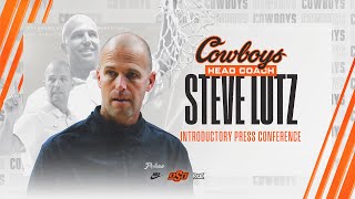 Steve Lutz Introductory News Conference - Oklahoma State Basketball