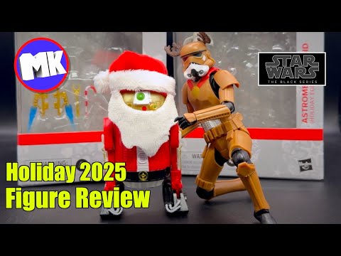 Let's take a look at the 2024 Christmas Black Series Figures!
