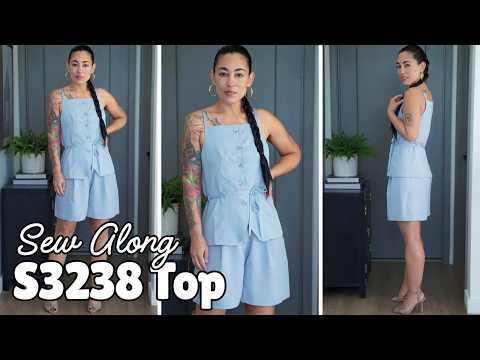 Sew Along! Simplicity S3238 Vest Top