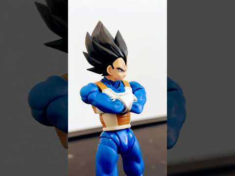 Vegeta and trunks goes super saiyan #shorts #anime #viral #posing #dbz #shfiguarts #trending #fypシ