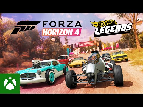 Hot Wheels Legends Tour en Forza Horizon 4.