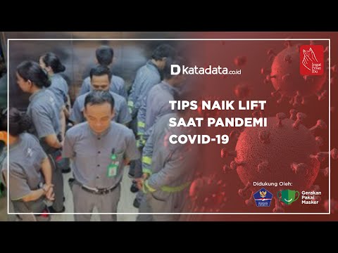Tips Naik Lift Saat Pandemi Covid-19 | Katadata Indonesia