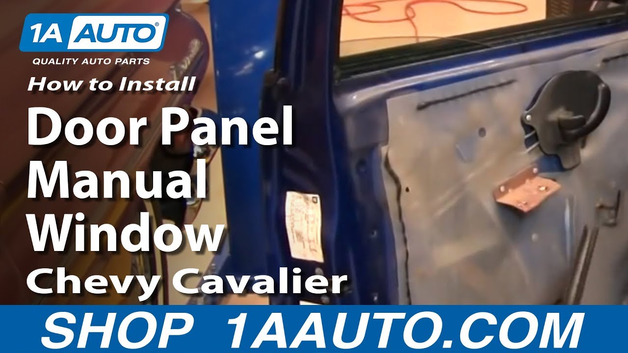 How To Install Replace Front Door Panel Manual Windows ... toyota car wiring diagram 