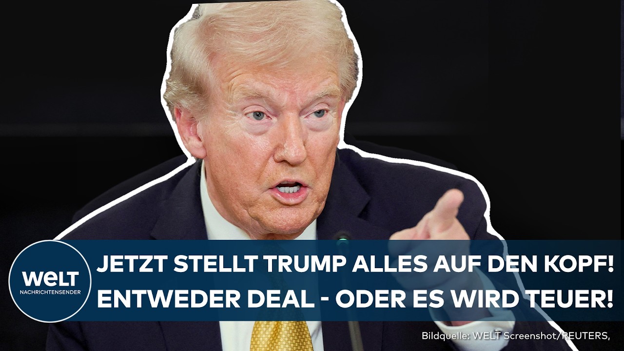 DONALD TRUMP: Präsident macht klare Deal-Ansage! Treffen mit Xi Jinping könnte im Zoll-Fiasko enden
