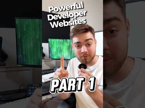 Powerful Developer Websites – Part 1