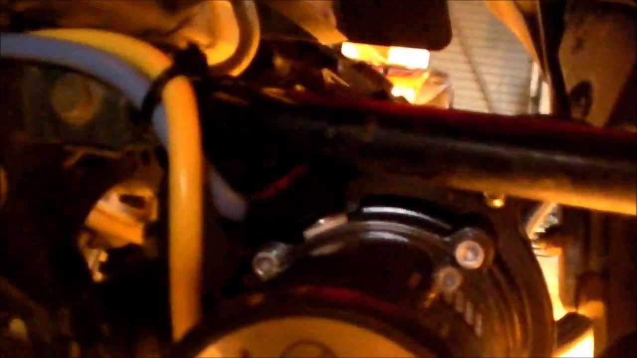 Installing warn winch on honda rincon #4