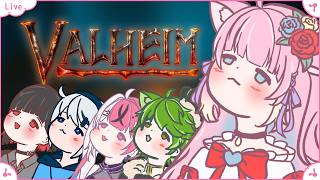 【Valheim】#1-2 | つるはしが欲しいです - るなきゅあ - 完全初見 -【 花凪宮かのん - Kanon Hanamiya -