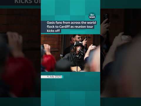 Oasis reunite on stage for first performance in 16 years | ITV News