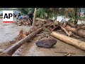 Deadly landslide and flash floods hit Indonesia’s Sumatra island