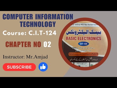 Basic Electronics CIT-124 Chapter # 2 B-H CURVE