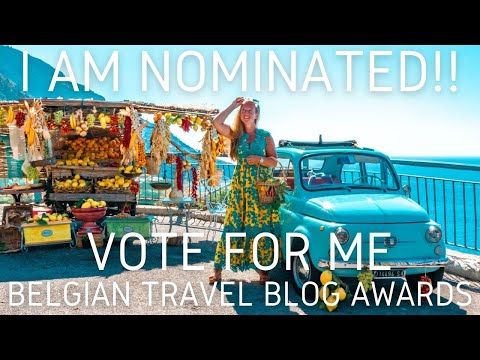 I am nominated for a Belgian Travel Blog Award!