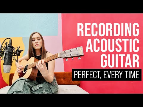 3 Mic’ing Techniques for Recording Perfect Acoustic Guitar