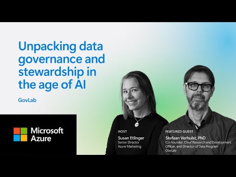 Unpacking data governance and stewardship in the age of AI | GovLab