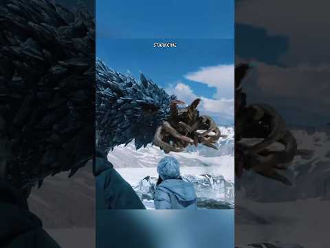 Quando o exército achou que podia parar o Godzilla 😅💣 #godzilla #monsterverse #frostvark #titans