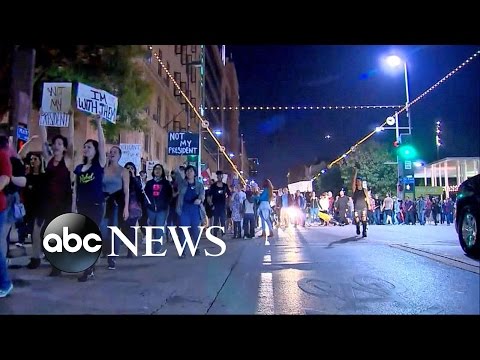 Donald Trump Supporters React to Enraged Protesters