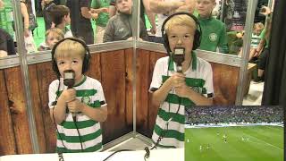 Celtic TV Fan Commentary at Celtic FC Festival! Ciaran and Reese Jones