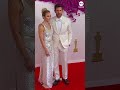 John Krasinski and Emily Blunt stun on the red carpet in all white.  - 00:17 min - News - Video