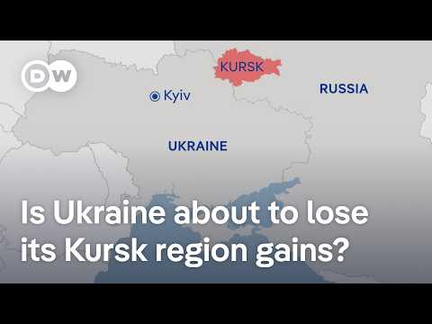 Russia claims recapture of 12 Kursk region settlements | DW News