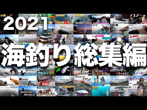 【2021】海釣り総集編【今年もありがとうございました】