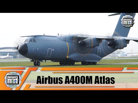 Arrival of first A400M military transport aircraft of binational Luxembourg-Belgium unit at 15 Wing