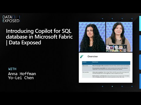 Introducing Copilot for SQL database in Microsoft Fabric | Data Exposed