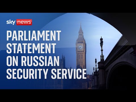 Watch live: Parliament statement on Russian hacking
