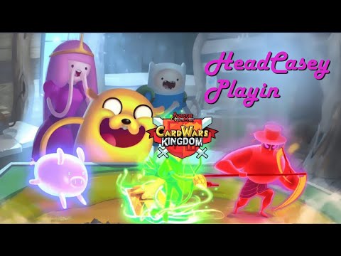 Adventure Time Card Wars Kingdom! livestream with HeadCasey