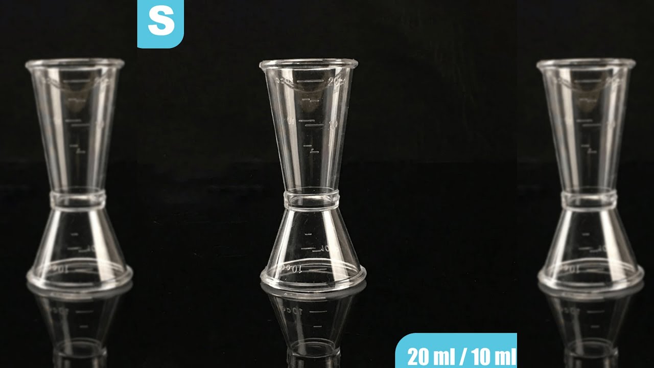 Pratinjau video produk One Two Cups Gelas Ukur Bartender Double Jigger Measuring Cup S - JK-228