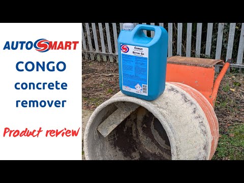 AutoSmart Congo concrete remover review. Non-acid. Safe on painted metal?