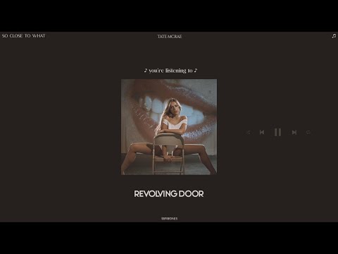 tate mcrae - revolving door (sped up + reverb)