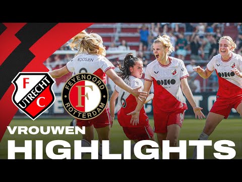 FC Utrecht Vrouwen - Feyenoord Vrouwen | HIGHLIGHTS