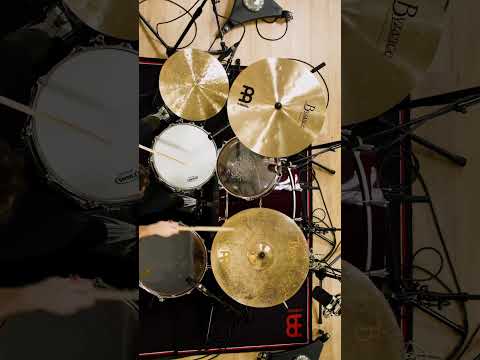 Mike Johnston Artist’s Choice Cymbal Set - demo played by Jordan Perlson #shorts #drums #drummer