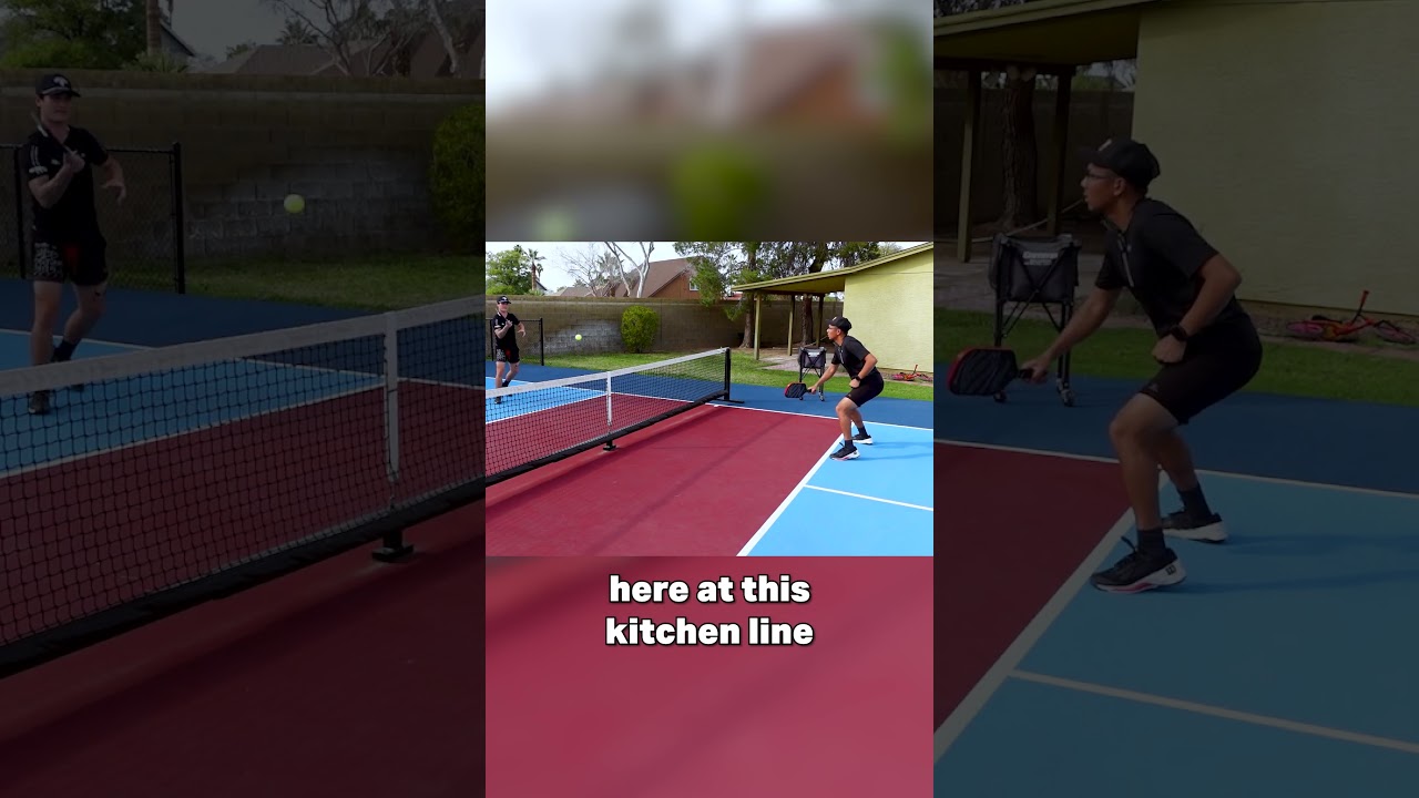 How to warm up cross court dinks before a match!