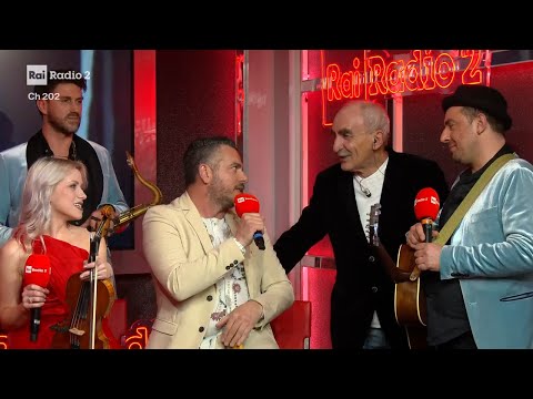 Intervista ad Orchestra Casadei (2ª serata) - Radio2 a Sanremo