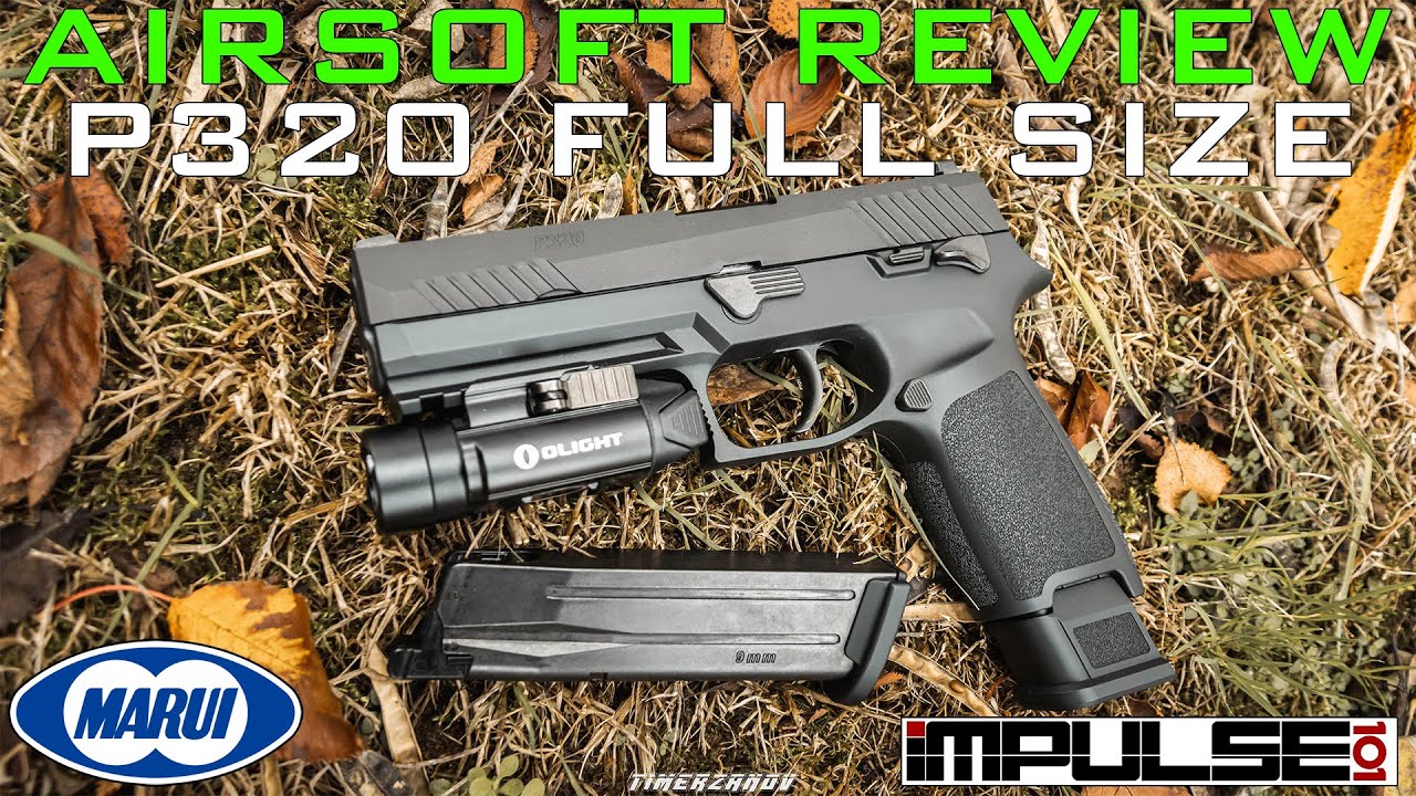 Airsoft Review #380 Tokyo Marui P320 Full Size Gaz Blowback (Le tout nouveau GBB Marui !🙌) [FR]
