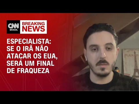 ​Se o Irã não atacar os EUA, será um sinal de fraqueza, diz especialista | AGORA CNN