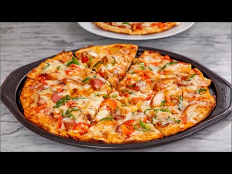 Upload mp3 to YouTube and audio cutter for Home-Made Pizza Recipe (2 Easy Ways) - Gas Cooker Method/Oven Method - ZEELICIOUS FOODS download from Youtube