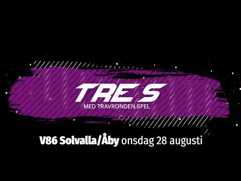 Speltips V86 Solvalla/Åby - 28 augusti - JACKPOT!